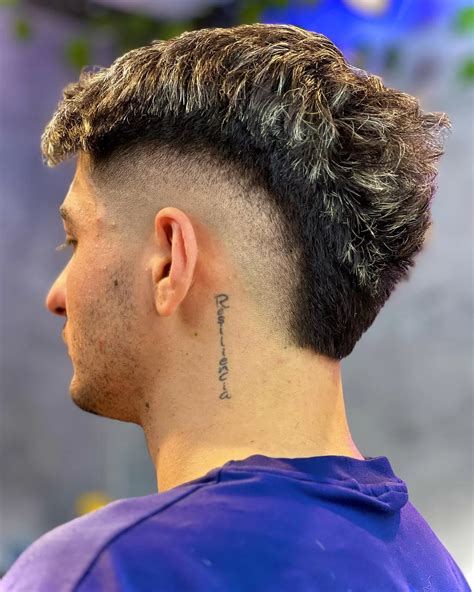 burst fade mullet|burst fade mullet mohawk.